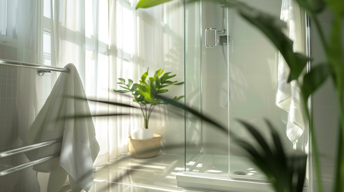 sliding glass shower doors photo